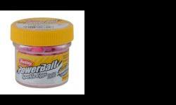 Berkley 1103828 PowerBait Sparkle Eggs Pink
Longer profile floating formula. Fish in lakes or in current. Sparkle scales add flash.
Specifications:
- Color: Pink with scales
- Weight: 0.5oz.Price: $3.03
Source: