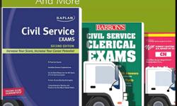 Preparing for a Upcoming Civil Service ExaminationsÂ 
Click on the Exam Link for Study Guides
Account Clerk- >Preparing for a Civil Service or a Professional Examination and need an employable score. Practice Sample Test Exam Questions Workbook / Civil