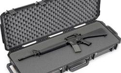 SKB iSeries 4214-5 Waterproof Long Gun Case, 42.5"x14.5"x5.5" - Black. The iSeries 4214-5 Case is perfect for short tactical rifles. It is constructed of ultra high-strength polypropylene copolymer resin and features a gasketed, waterproof and dust proof,