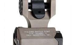 Durability and dead-on accuracy have made Troy Industries Folding BattleSights the hands-down choice of Special Ops and tactical users worldwide. Easy to install and to deploy, with no levers or springs to fumble with, these sights position apertures at