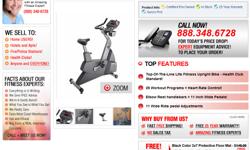 Life Fitness 95CI Upright Bike Features ? Comfort Curve Plus? Ergonomic Seat ? Height Adjustments ? Ergonomically Correct Handlebars ? Dual-Level Alphanumeric LED Console ? 29 workouts, Including 5 Zone Training+? Workouts and Air Force PRT and Fit Test